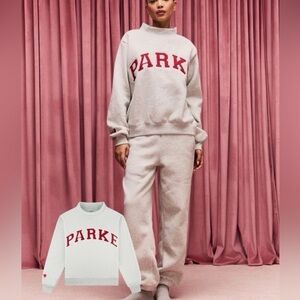 PARKE grey/crimson Valentine’s Day drop 2026 S/M